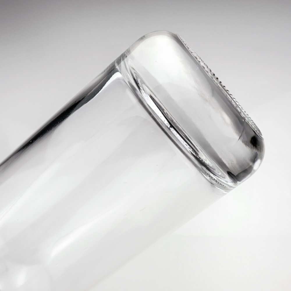 Fashion Design Glass Bottle High End 700ml Super Flint Clear Empty Vodka Glass Bottles