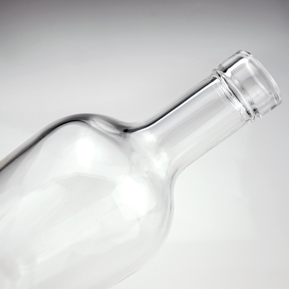 Fashion Design Glass Bottle High End 700ml Super Flint Clear Empty Vodka Glass Bottles