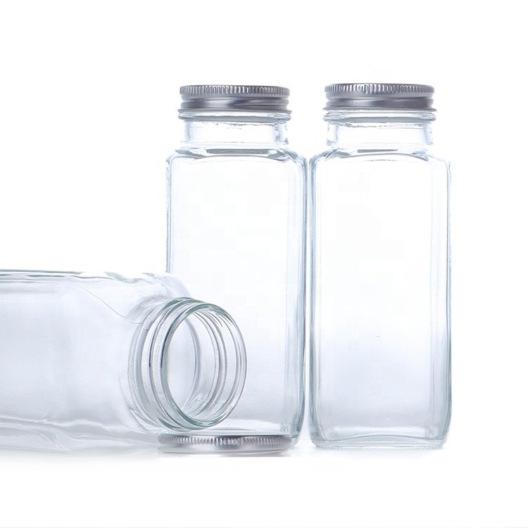 In Stock 240Ml 360Ml Logo Print Empty Coffee Glass Bottle Juice Bottle