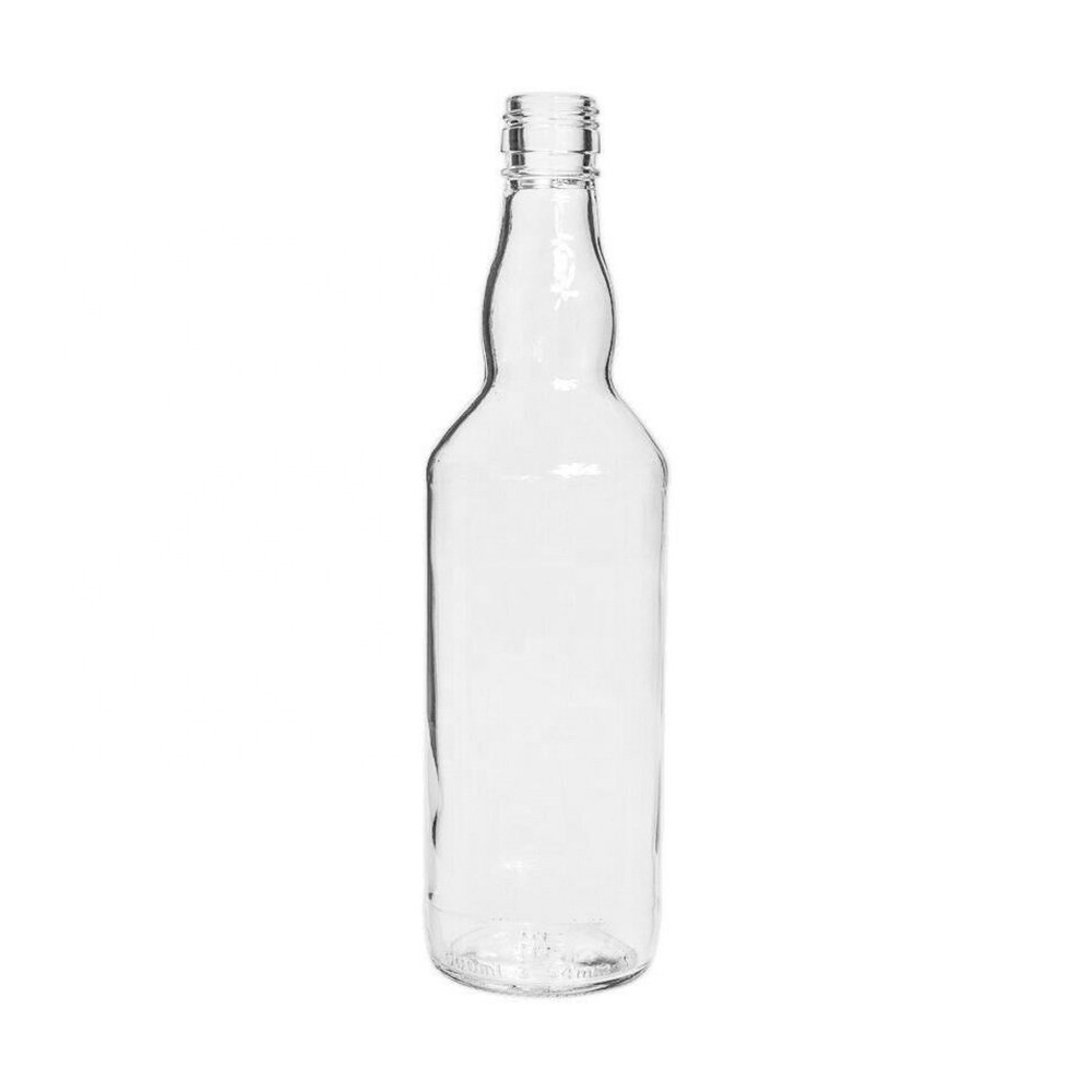 700ml Premium Flint Frosted Spirits Liquor Gin Vodka Glass Bottle With Guala Cap or Bar Top