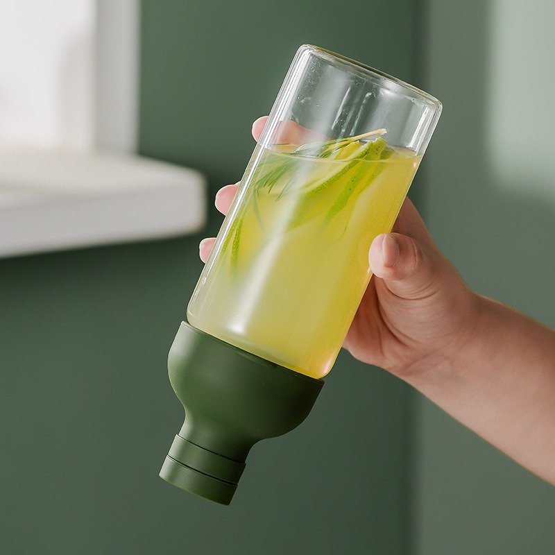 New Design Cold Extraction Glass Bottle Brew Bottle Cold Drink Juice Coffee Tumbler Tea Cup Water Bottle
