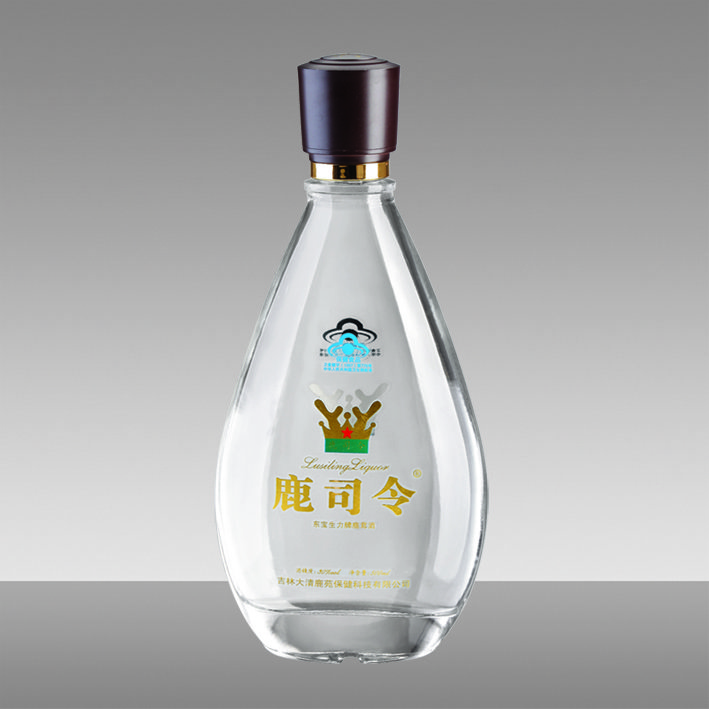Whiskey Vodka Gin 500ml700ml750ml1000ml Glass Bottle Wholesale Price Custom Design From China Factory