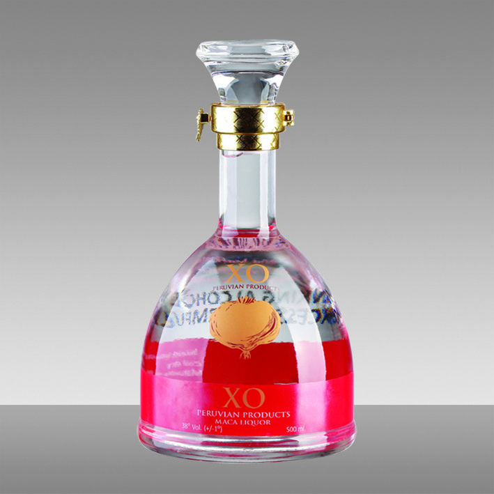 Whiskey Vodka Gin 500ml700ml750ml1000ml Glass Bottle Wholesale Price Custom Design From China Factory