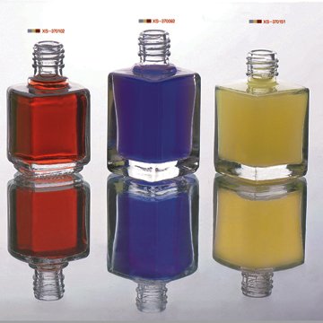cosmetic glass bottle