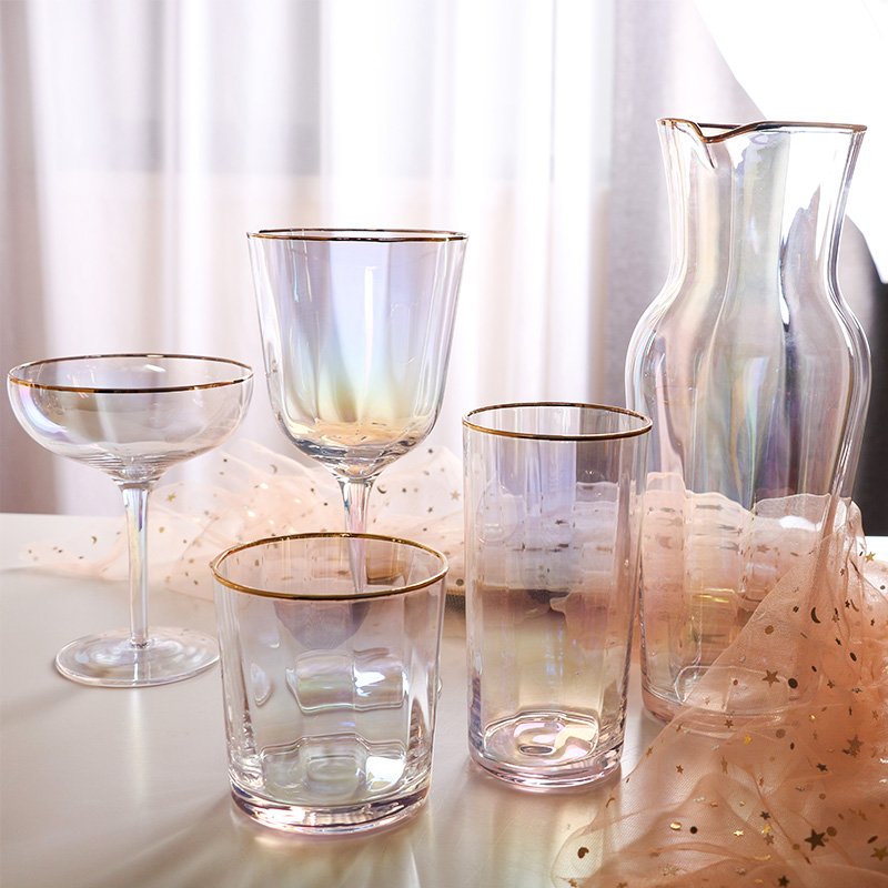 New Mocktails Glasses Kitchenware Creative Universal Wine Glasses Wine Sets Wedding Sets Festive Glasses