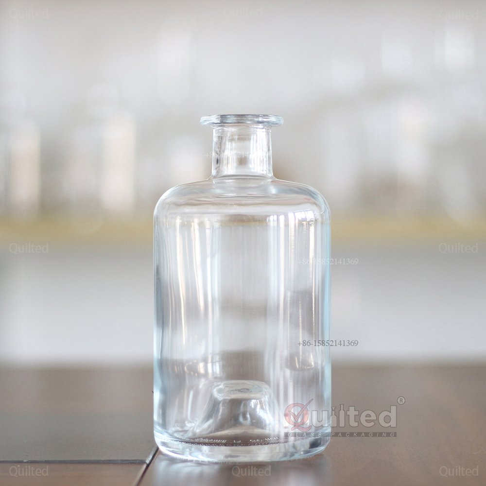 100ml 200ml 375ml 500ml 700ml 750ml Wholesale Vodka Gin Spirits Liquor Glass Bottles