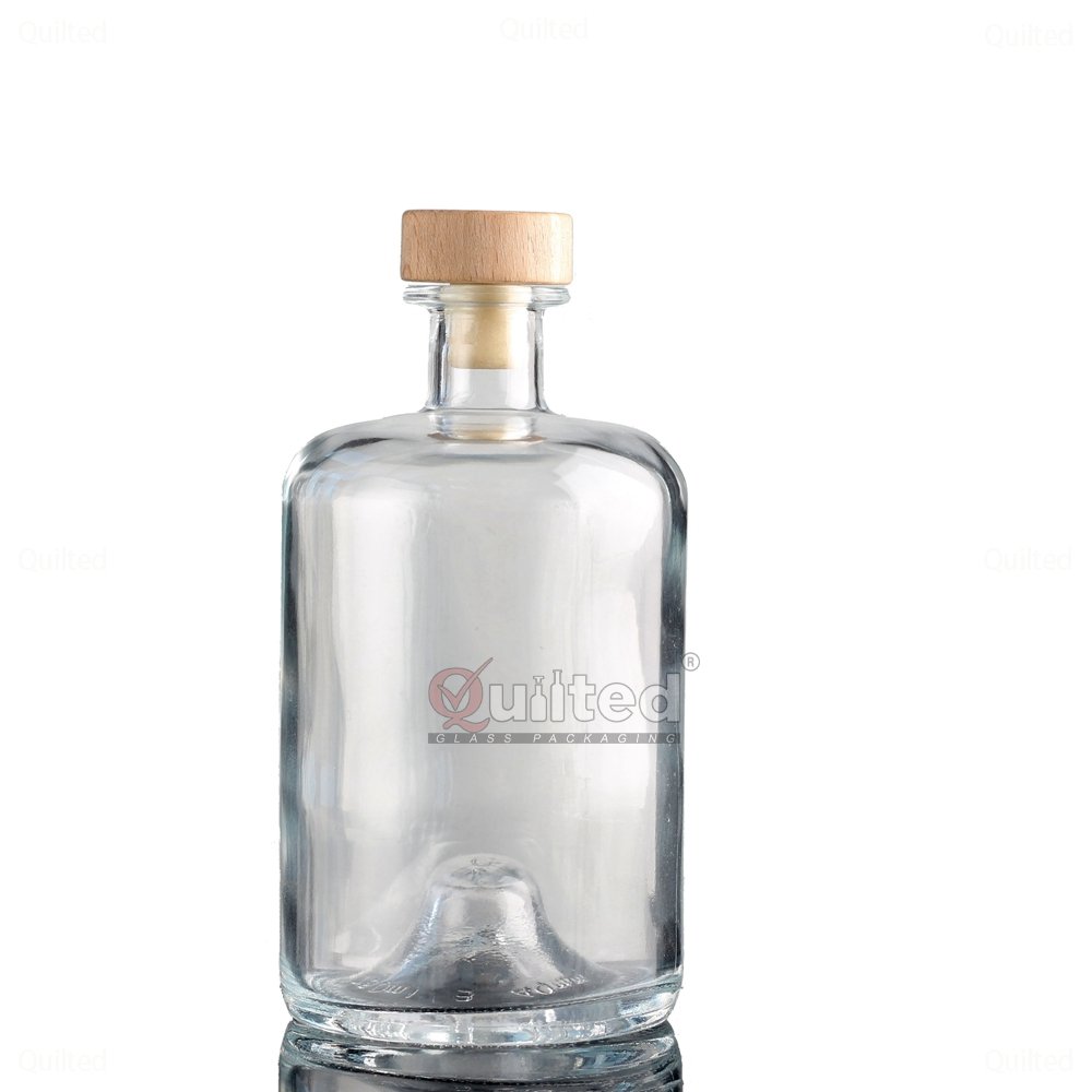 100ml 200ml 375ml 500ml 700ml 750ml Wholesale Vodka Gin Spirits Liquor Glass Bottles