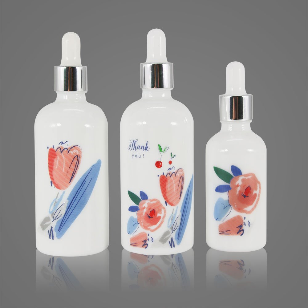 Manufacture Dropper glass bottle Face Cream/lotion Essential Oil Bottles Cosmetic Packaging Dropper Glass Bottle