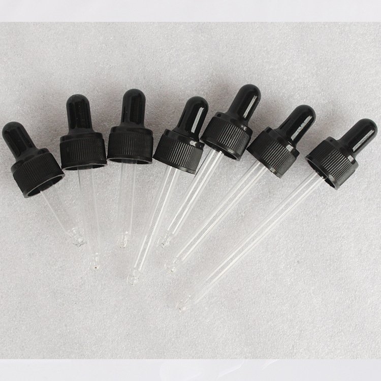 5ml 10ml 15ml 20ml 30ml 50ml 100ml Amber Glass Bottle Empty Glass Essential Oil Dropper Bottles With Black Plastic Dropper Caps