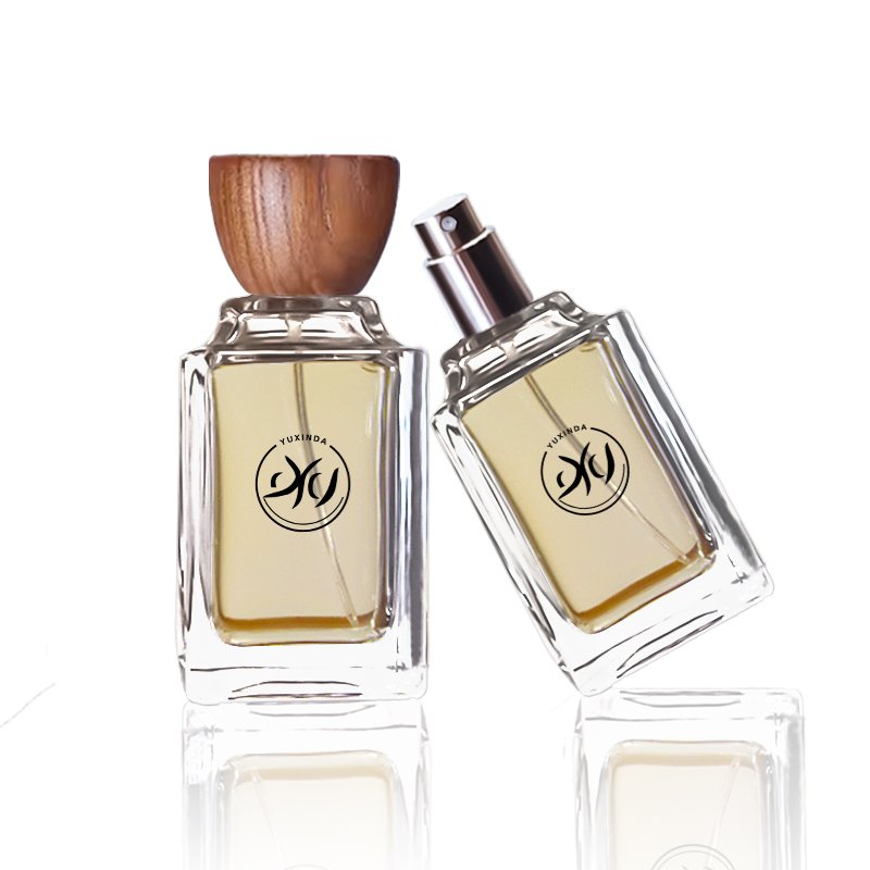 Luxury Woman 30ml 50ml 100ml Square Spray Perfume Glass Bottle 100ml Wholesale Perfume Bottles With Box