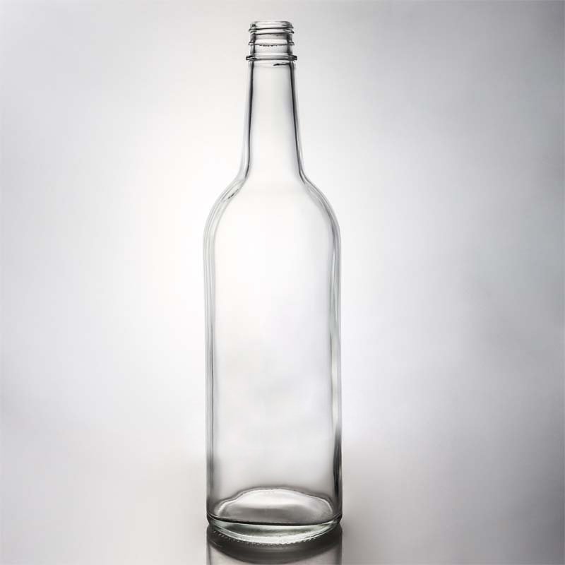 700ml 750ml 1000ml Wholesale Glass Liquor Bottles Glass Bottle Packaging For Brandy Or Whisky Or Rum With Screw