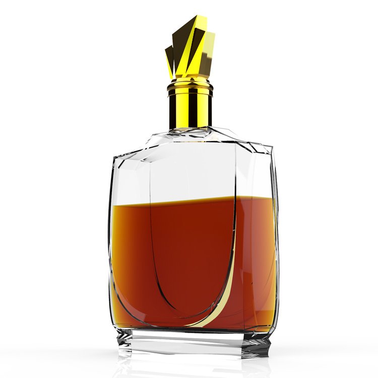 manufacture 375ml 500ml 700ml 750ml spirit bottle custom liquor glass bottle