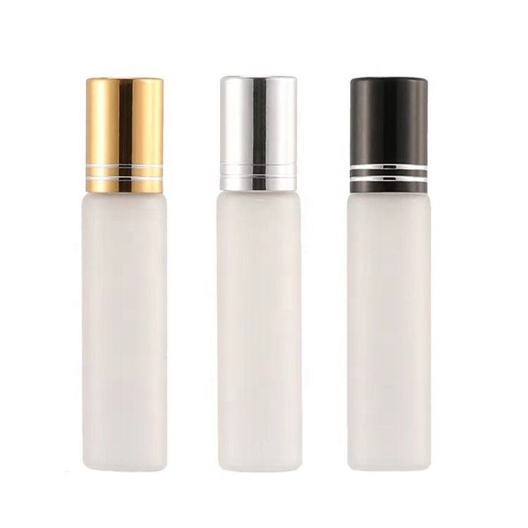 Wholesale 10ml Tube Glass Perfume Bottle with Aluminium Sprayer Cap Mini Glass Bottle for Perfume Package
