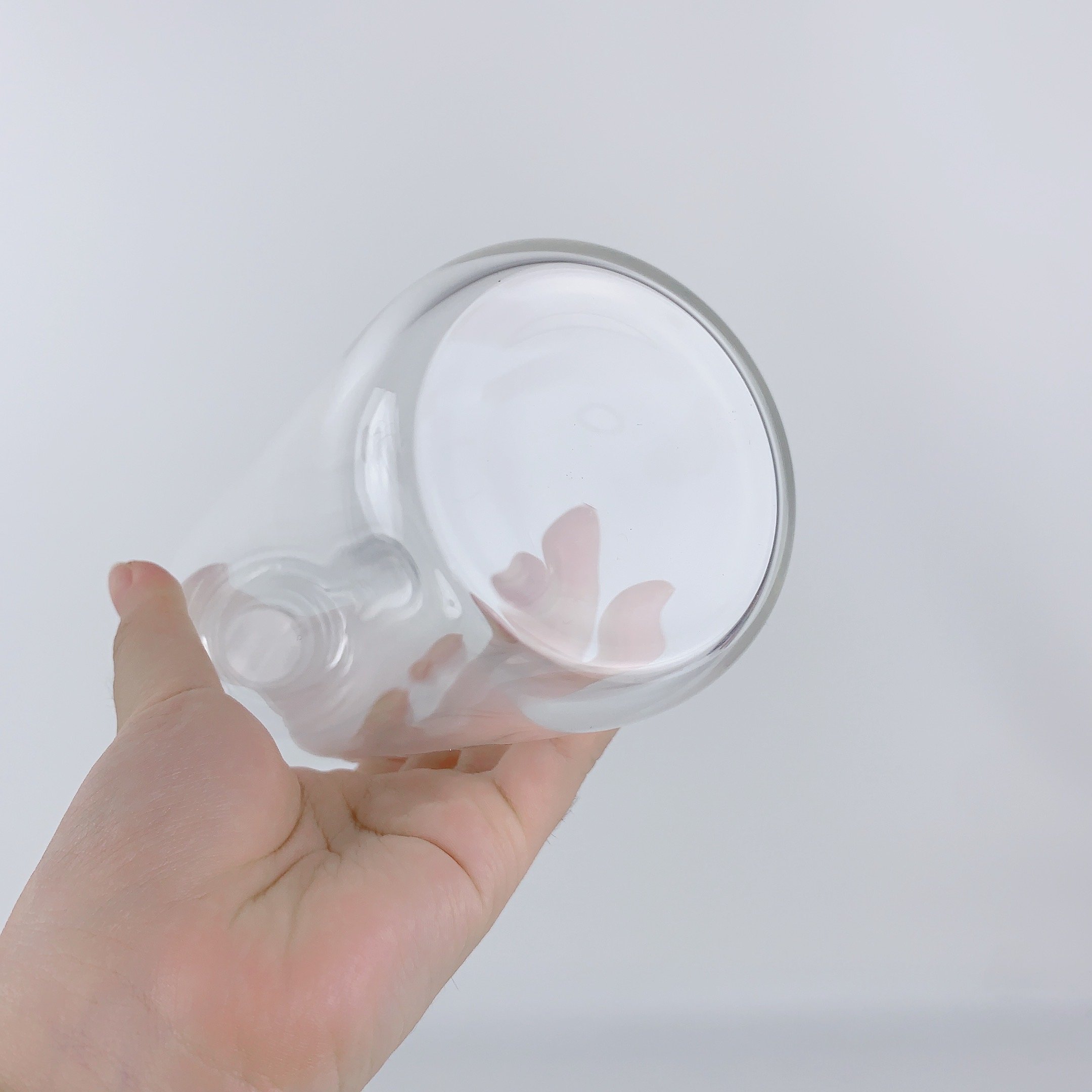 300ml 500ml 900ml Reusable Glass Water Bottle Natural Clear Leak Proof Liquid Storage Container with Lid