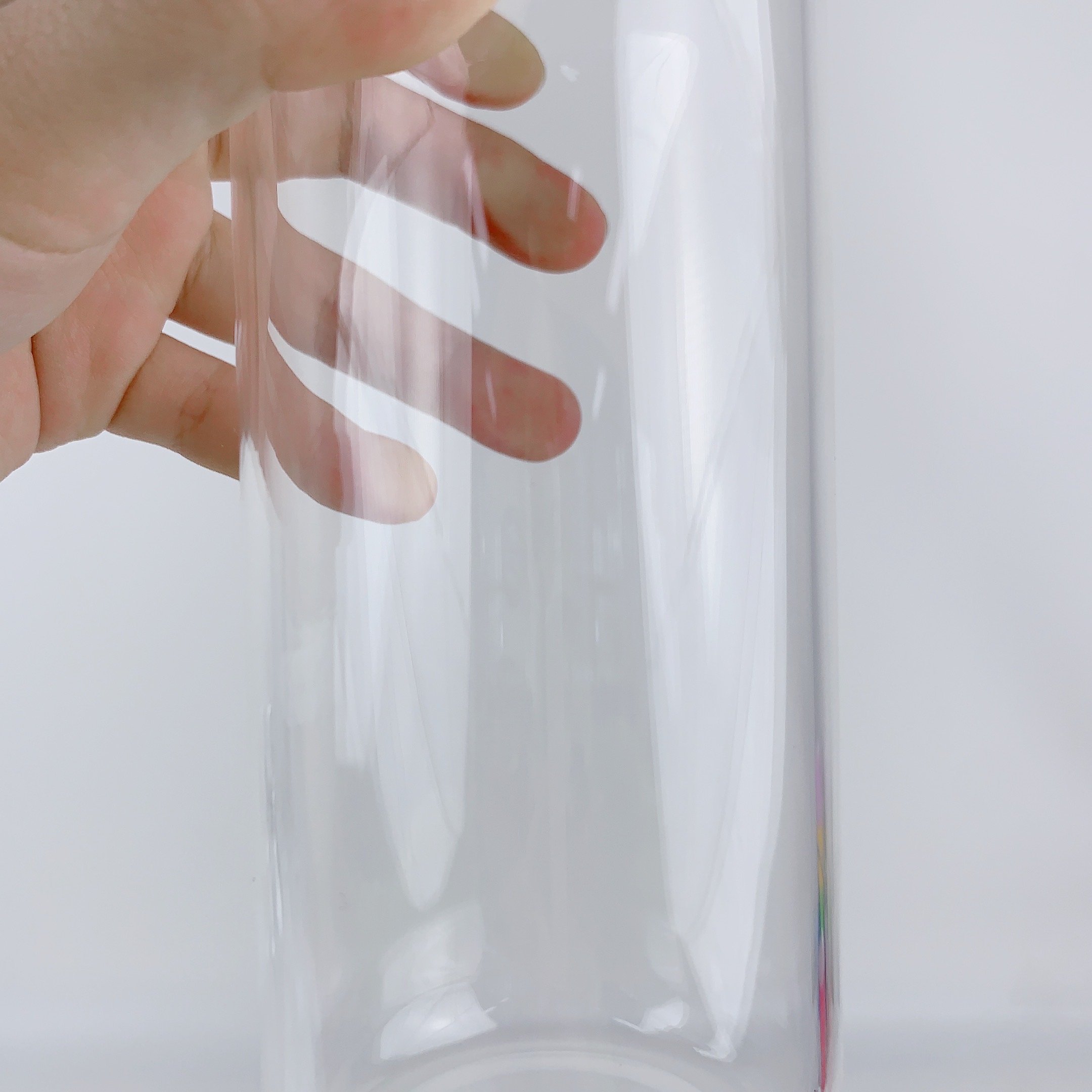 300ml 500ml 900ml Reusable Glass Water Bottle Natural Clear Leak Proof Liquid Storage Container with Lid
