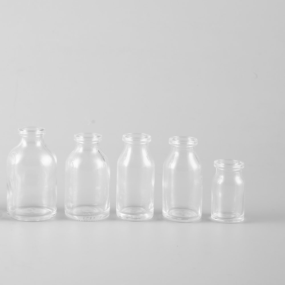 Pharmaceutical Mold clear Glass Bottle Vials 100ml 50ml 30ml 10ml 8ml injection glass bottle clear glass vials for vaccine