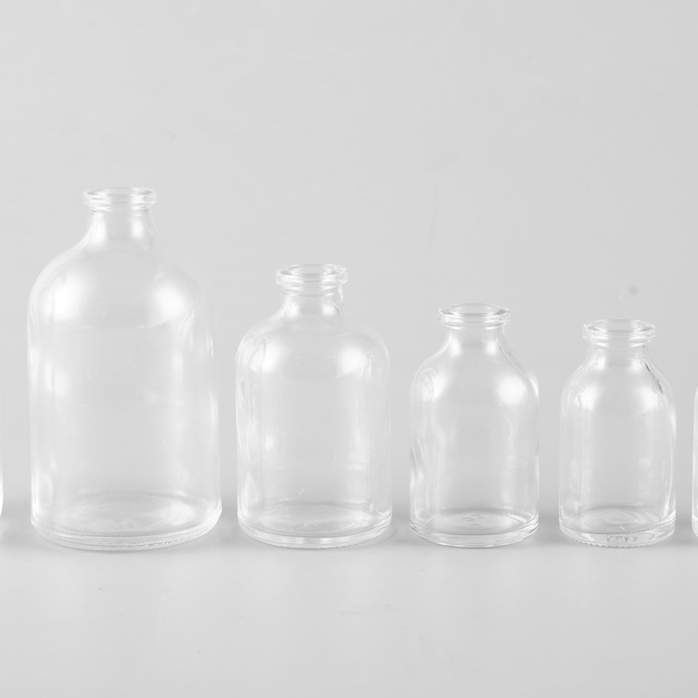 Pharmaceutical Mold clear Glass Bottle Vials 100ml 50ml 30ml 10ml 8ml injection glass bottle clear glass vials for vaccine