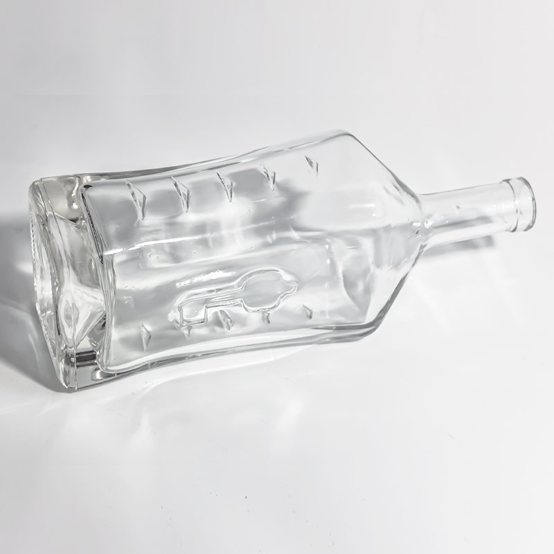 customized 750ml tequila gin whisky botella de vidrio empty vodka glass liquor spirits bottle