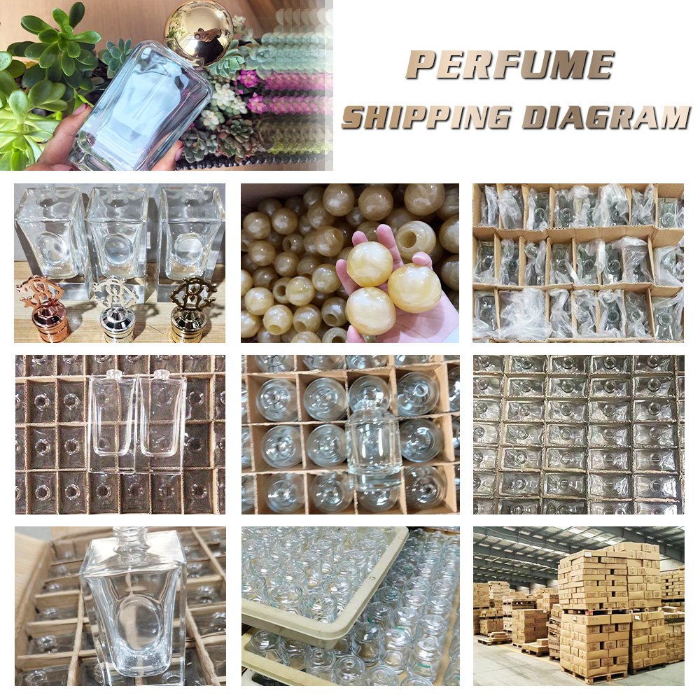 Fragrance Wholesale Cylinder Round Custom Refillable Clear Luxury 100Ml 50Ml Empty Spray Packaging Perfume Glass Bottle With Box