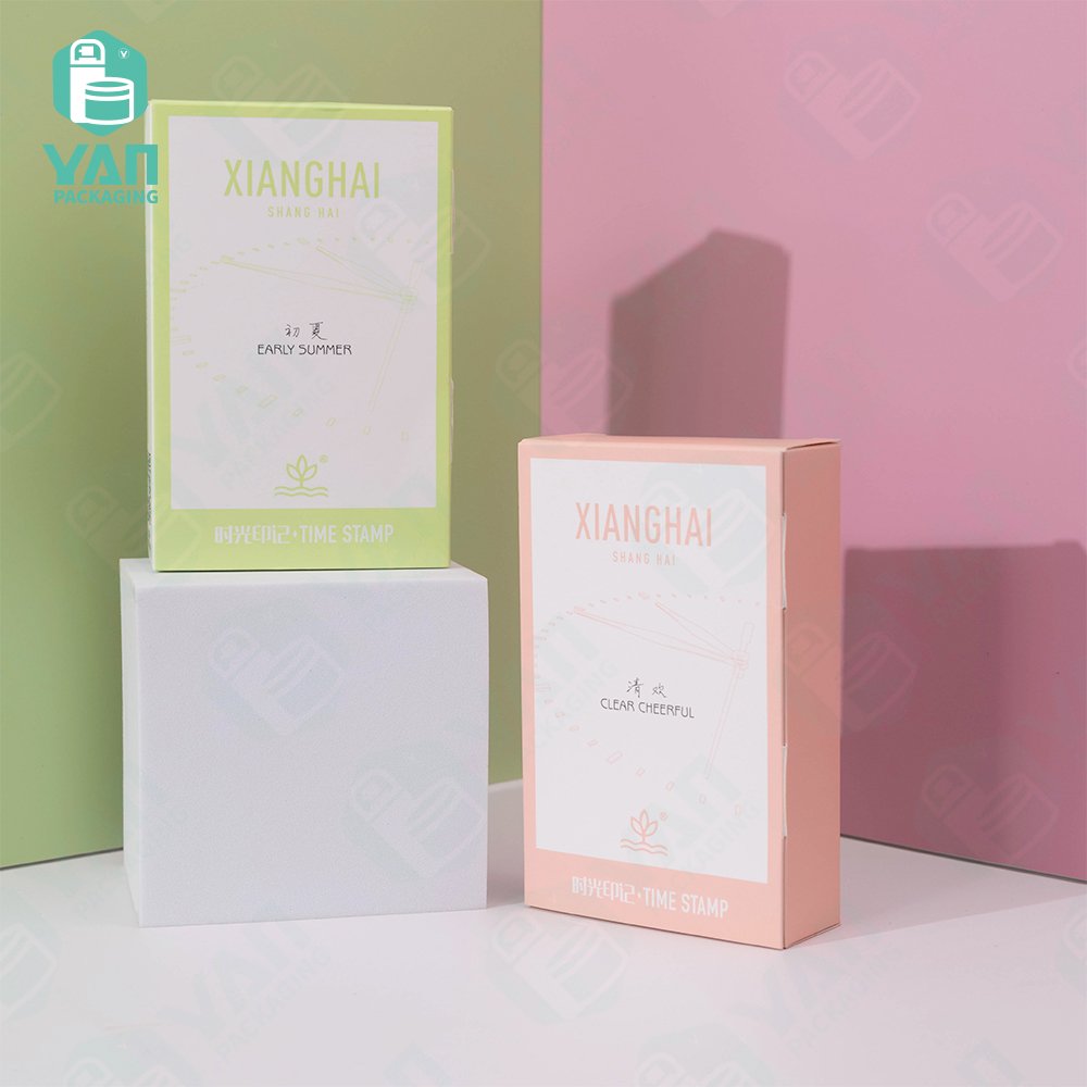 YAN Packaging 30ml square empty glass bottle luxury paper boxes cosmetic perfume packaging gift boxes
