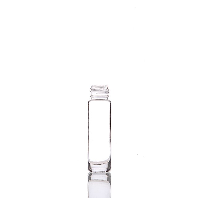 cobalt blue roll on essential oil glass bottle