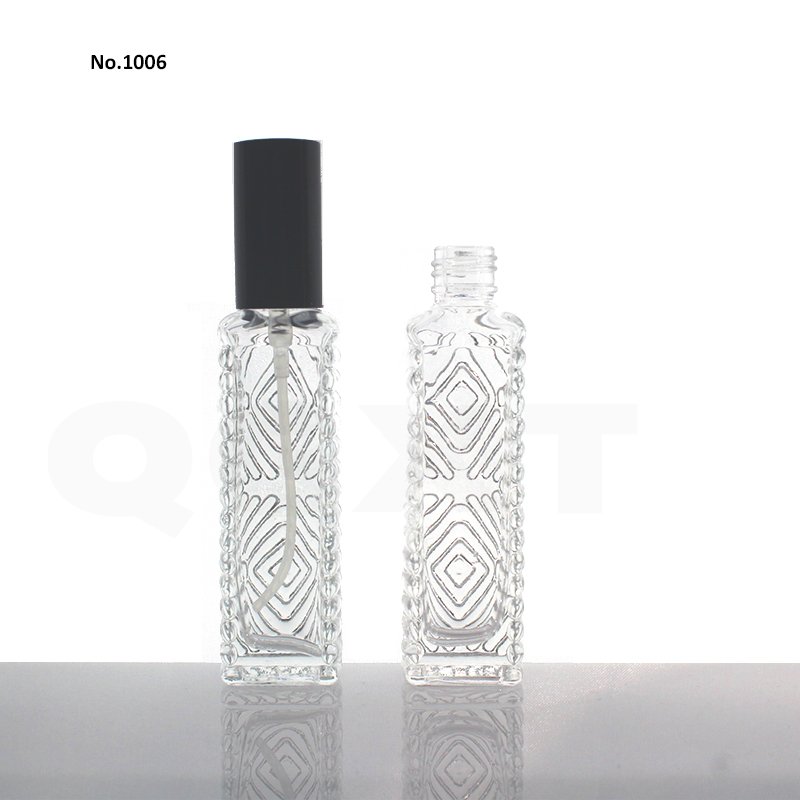 New product empty 10 ml perfume bottles air freshener fragrance crimp glass bottles for perfume