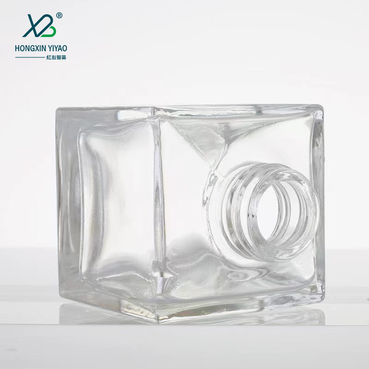 Manufacturers stock 10ml 30ml square bottle glass bottle cosmetics essential oil thick bottom dropper bottle