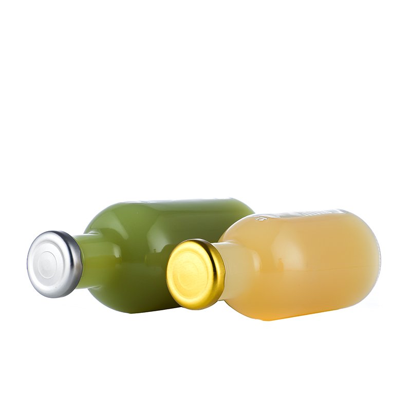 9OZ 12OZ 16OZ Empty Glass Juicy Bottles Beverages Glass Glass Bottles for Beverage with Metal Lid