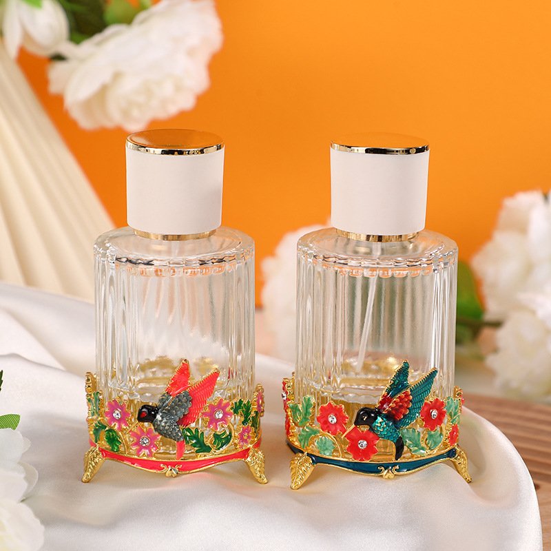 50ml Transparent clear Perfume Bottles Empty Glass Mist Spray Bottles