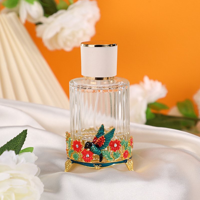 50ml Transparent clear Perfume Bottles Empty Glass Mist Spray Bottles