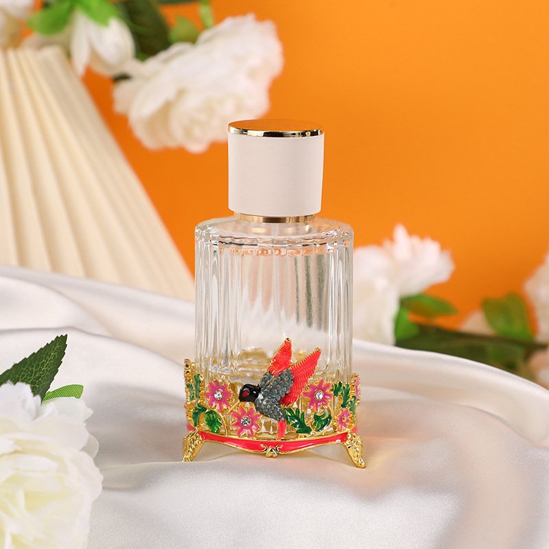 50ml Transparent clear Perfume Bottles Empty Glass Mist Spray Bottles