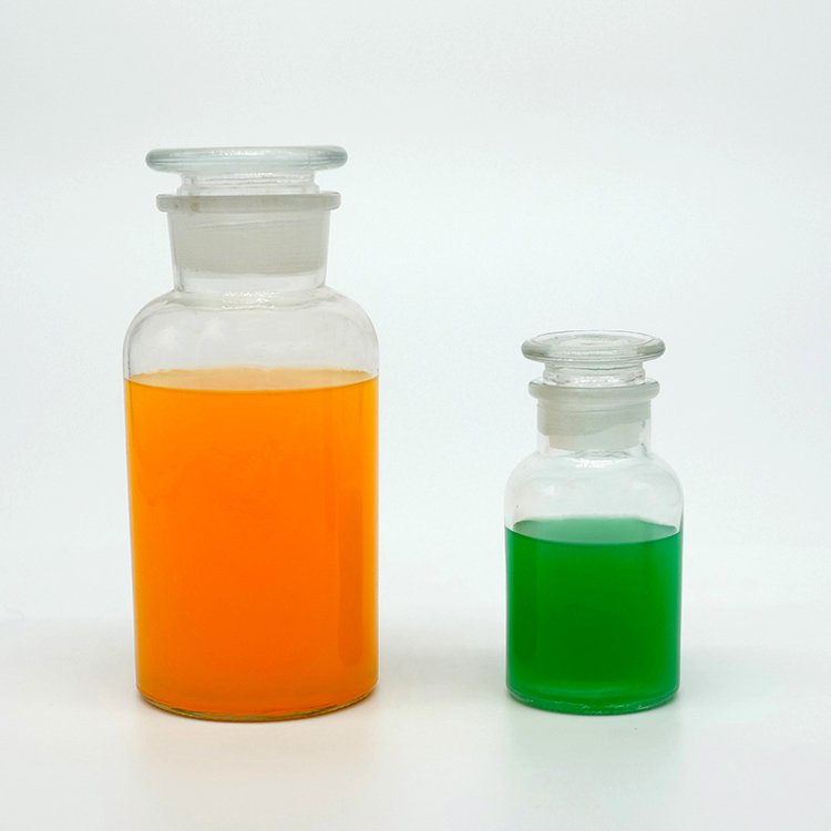 Various Sizes Wide Mouth Round Reagent Bottle with Cork or Glass Lids for Sundries Pray Blessing Candle