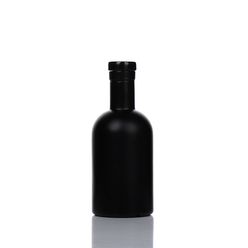 Hot sale 50ml 100ml 200ml 375ml 500ml 750 ml 1liter spirits vodka gin liquor glass bottle with cork or screw cap for sale