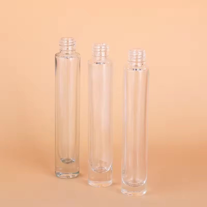 10ml Portable Perfume Glass Bottle Thick Bottom With Aluminum Mist Spray Lids Atomizer For Perfume Package Easy Refill