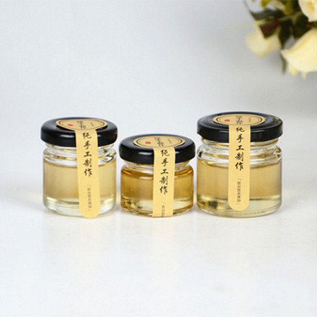 wholesale factory price available different sizes bulk honey jar mini glass bottles for honey