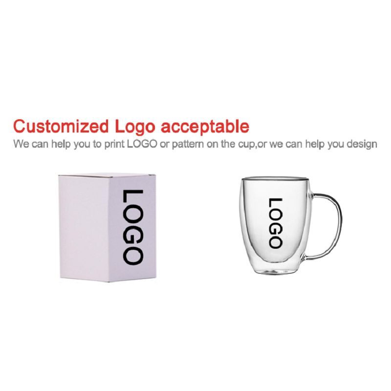 Coffee Cup Eggshell Tumblers with Lids Wholesale Custom Eco-friendly Cork Sleeve Reusable Keep Glass CLASSIC Party Round