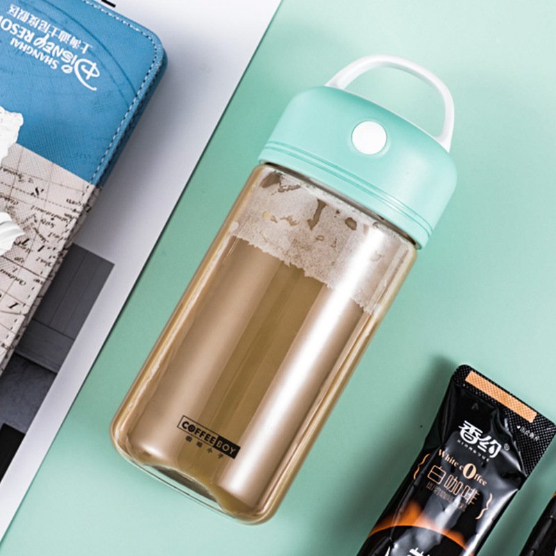 Wholesale 12OZ Glass Gym Baby Electric Self Mixing Stirring Coffee Milk Formula Protein Blender Shaker Bottle