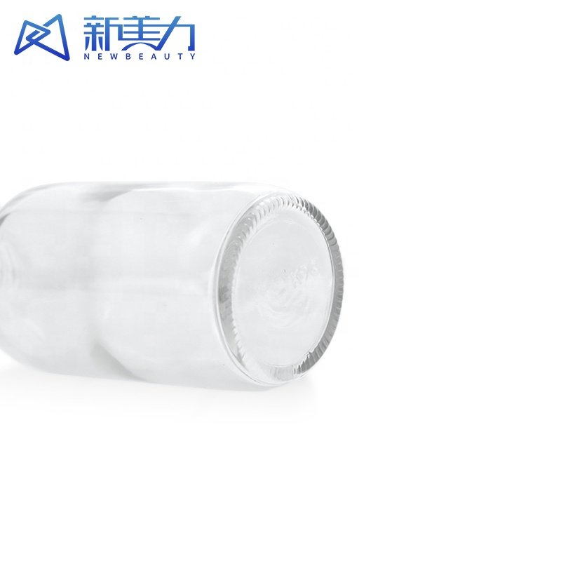 High quality Transparent Boston Type Essential Oil Glass Bottle Perfume Dropper Bottle Lotion Cosmetic Sub-bottling