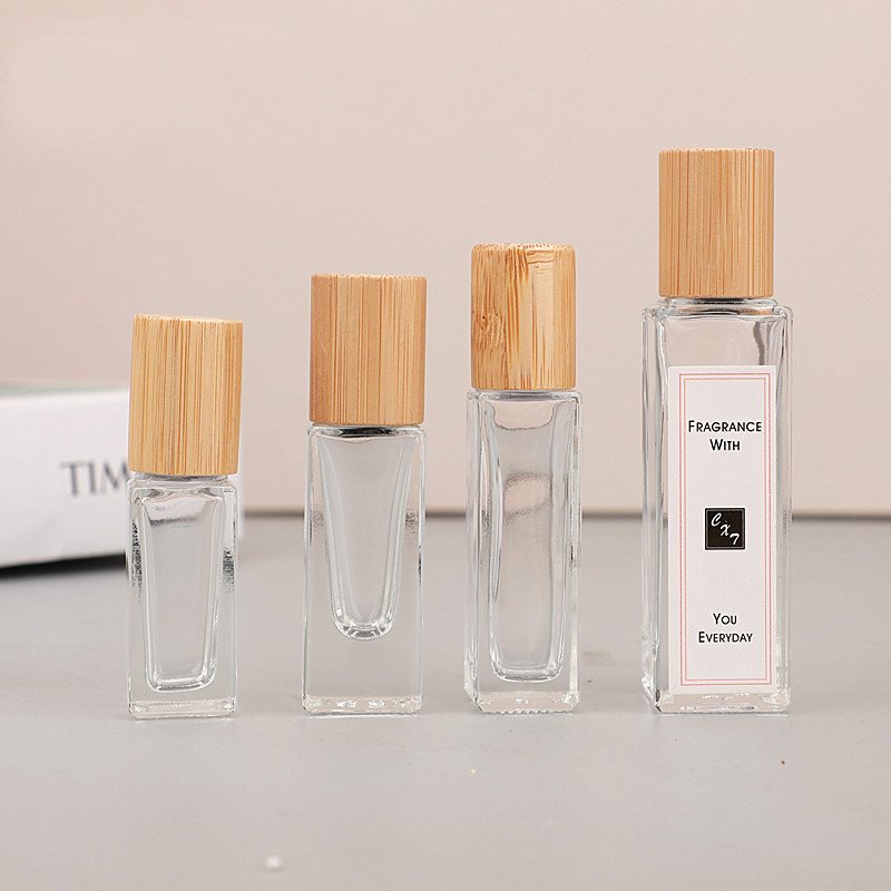5ml 10ml 20ml Custom Mini Perfume Essential Oils Roller Bottles Packaging Roll On Glass Bottle With Steel Roller Ball