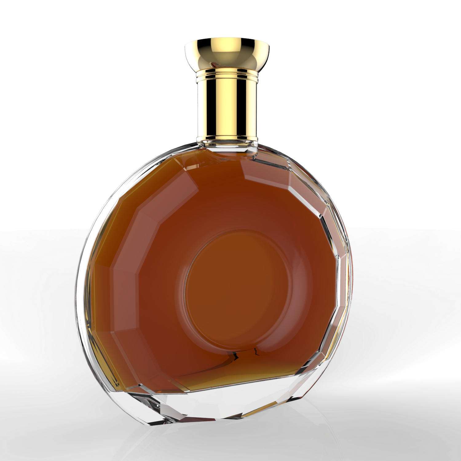 glass bottles manufacture custom 700ml 750ml rum vodka liquor brandy glass bottle