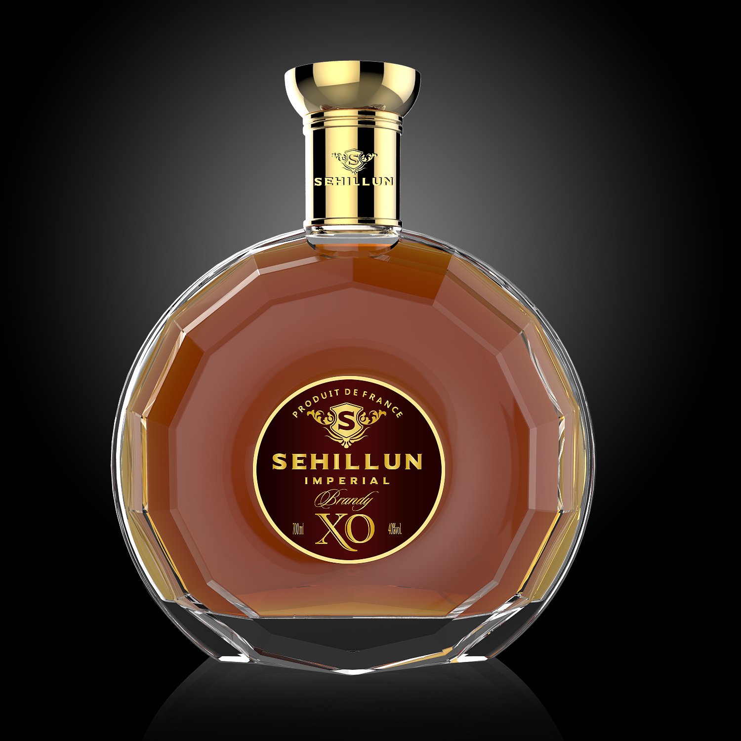 glass bottles manufacture custom 700ml 750ml rum vodka liquor brandy glass bottle