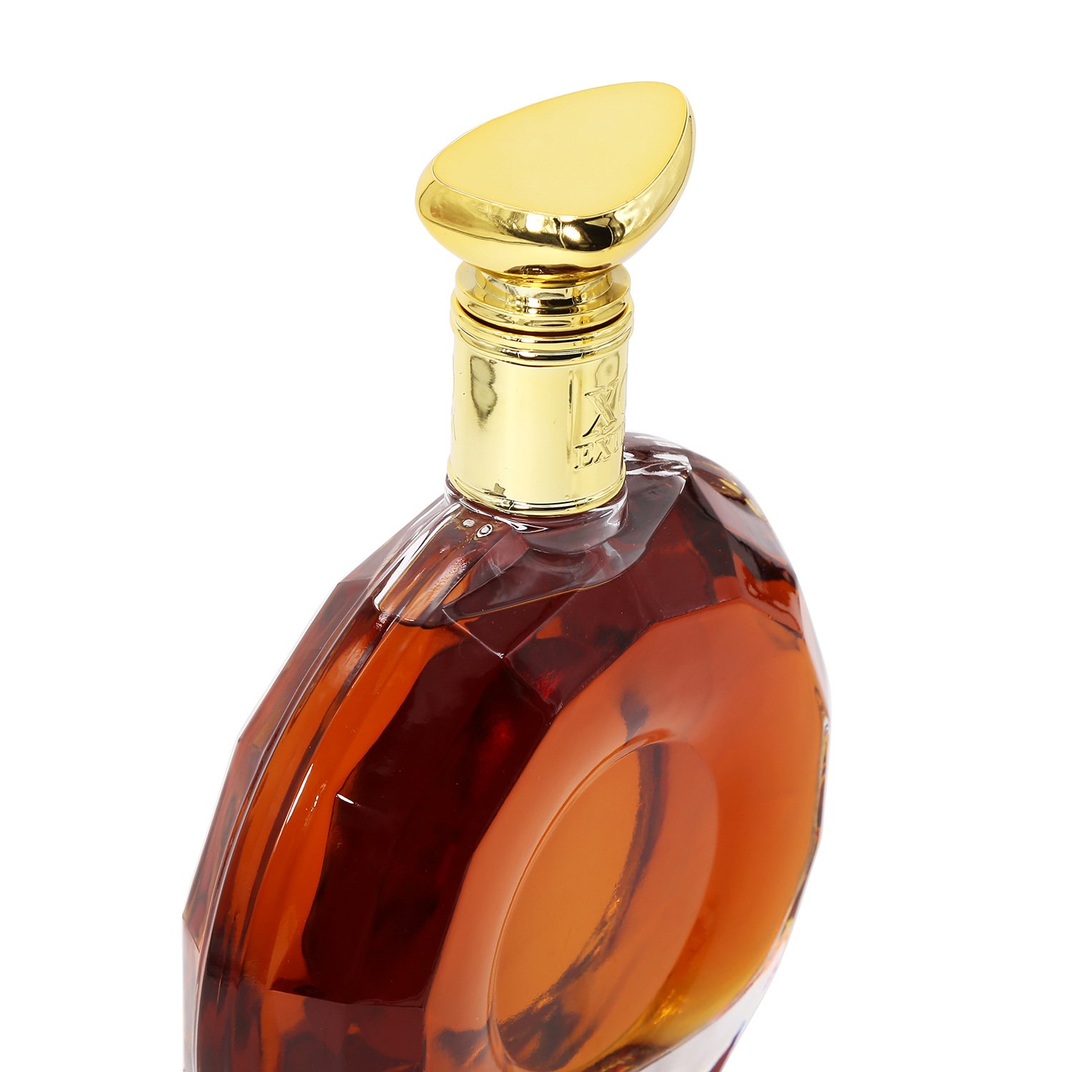 glass bottles manufacture custom 700ml 750ml rum vodka liquor brandy glass bottle