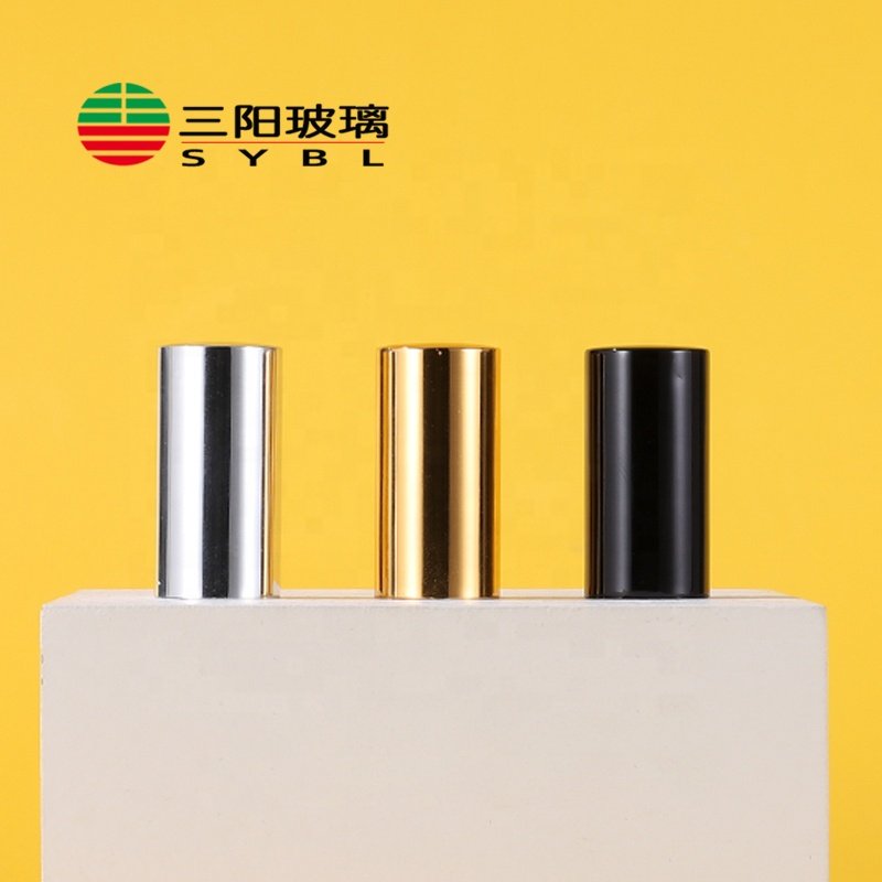 custom10ml mini fancy rectangle stainless steel roller ball roller eye cream perfume oil containers clear roll on bottle