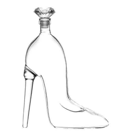 Luxury shape High borosilicate 750ml 700ml glass bottle for liquor gin vodka rum wine spirits brandy beverage