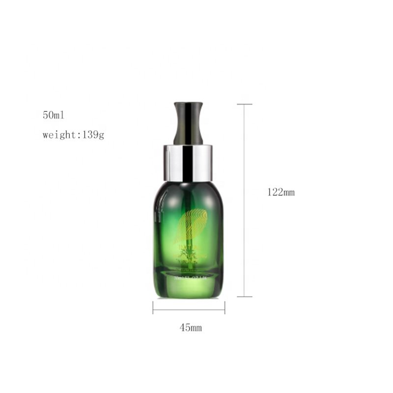 transparent cosmetics glass drop bottle transparent glass cream bottle skin cream jar glass bottle for cosmetics liquid package