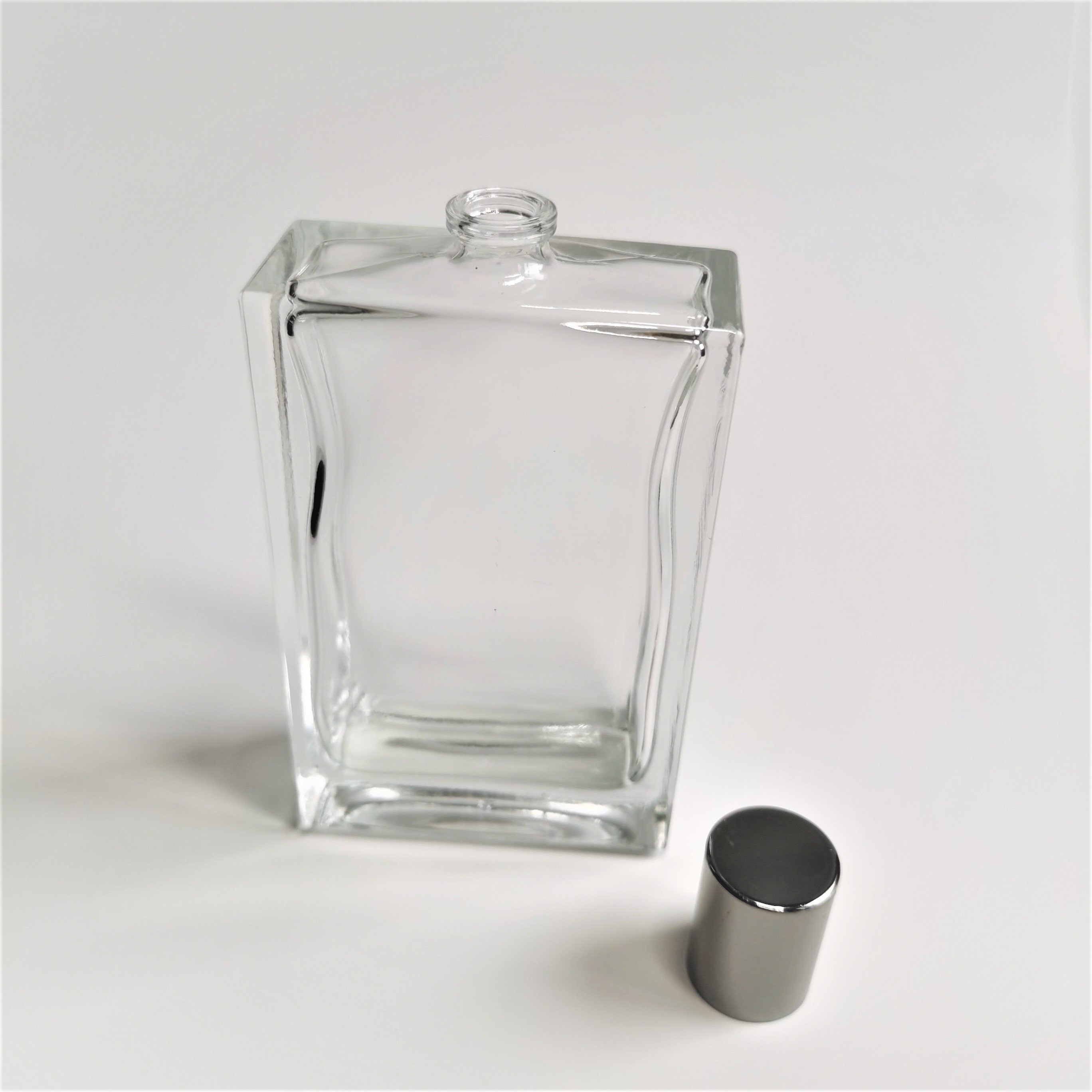 2021 News 100ml Transparent Fragrance Empty Glass Perfume Bottle RB81000