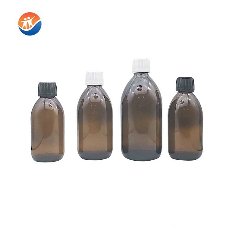 Hot Sell 30ml 60ml 100ml 125ml 150ml Amber Syrup Oral Liquid Medicine Glass Bottle Oral Liquid Bottles Oral Liquid Glass Bottles