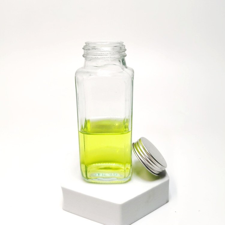 8.5 oz / 250ml Clear Glass Drink Bottles with Plastic Lids. Glass Water Bottles for Milk,Juicing,Water,Honey. Vintage Jars