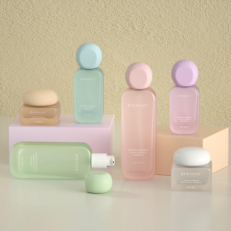 30ml 50ml 100ml 120ml 30g 50g Custom Unique Design Luxury Cosmetic Container Skincare Packaging Skin Care Glass Bottle And Jar