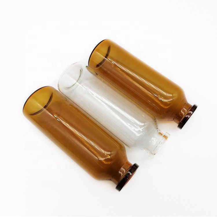 2-30 ml tube empty glass bottles vials for powder liquid injection